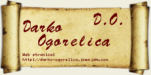 Darko Ogorelica vizit kartica